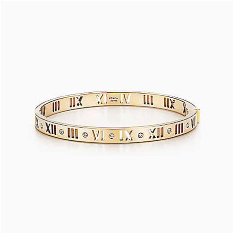 tiffany atlas bangle replica|tiffany roman numeral bangle.